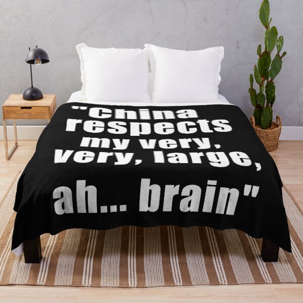 Item preview, China respects my brain. designed and sold by shawaky.
