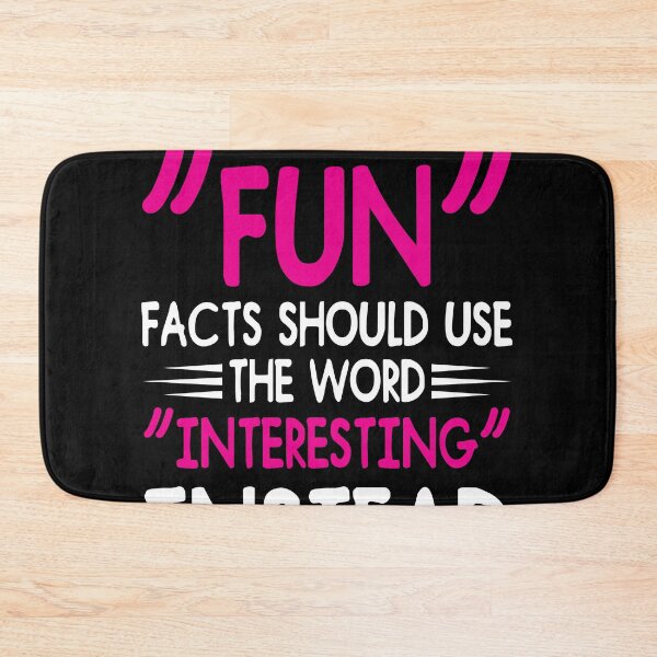 Item preview, Some fun facts (pink design) designed and sold by onum2018.