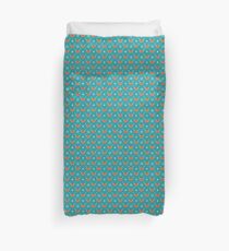 Xmas Fox - Blue Duvet Cover
