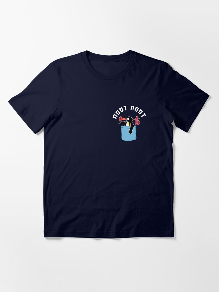 Imagen 3 de 7, Camiseta esencial con la obra Pingüino Noot Noot, diseñada y vendida por samer11.