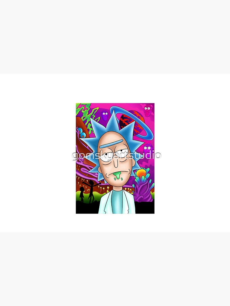 Rick and Morty by gomskyartstudio