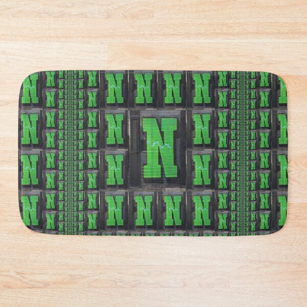 Item preview, CAPITAL LETTER N. MAGIC CARPET Repeated Size Reductions  designed and sold by mister-john.
