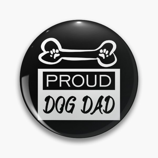Artikelvorschau, Proud Dog Dad entworfen und verkauft von claudiasartwork.