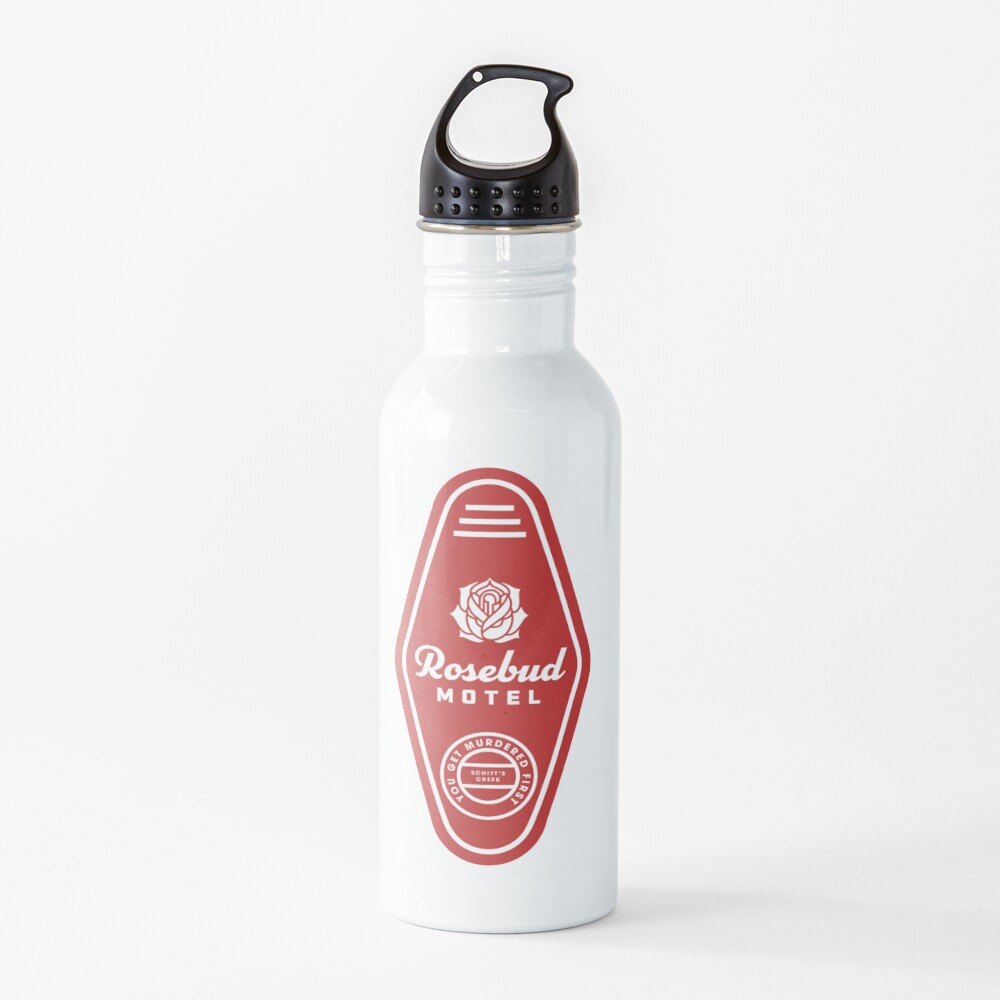 Rosebud Motel Keychain Schitt's Creek Water Bottle
