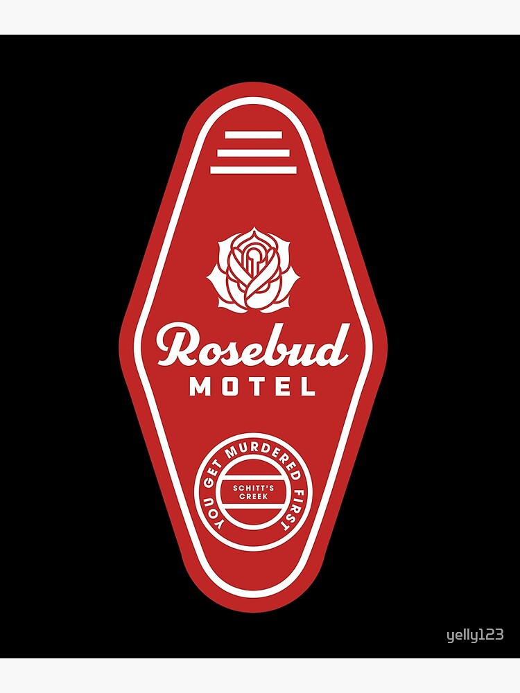 Download Rosebud Motel Keychain Schitt S Creek Greeting Card By Yelly123 Redbubble