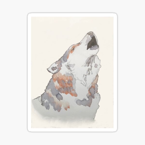 Howl Sticker