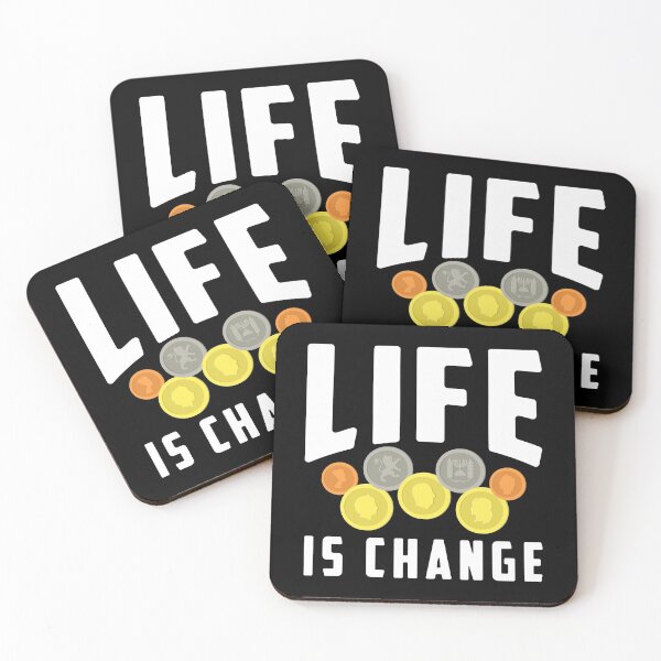 Item preview, Life is Change Numismatics Numismatist product designed and sold by jakehughes2015.