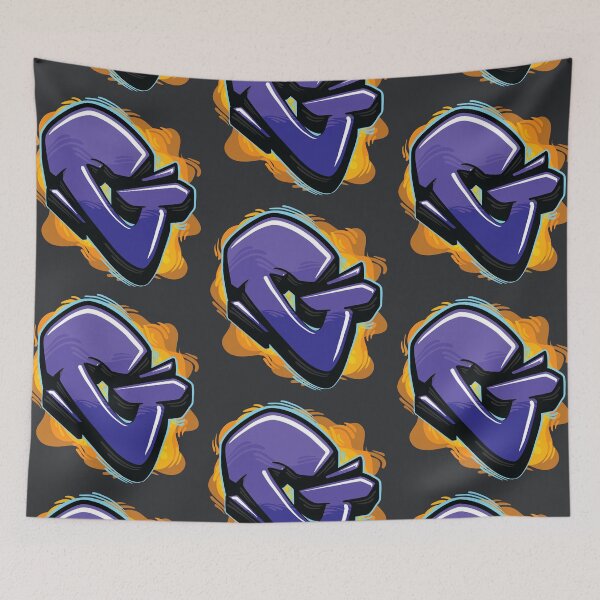 Item preview, Graffiti Letter G designed and sold by NameGraffiti.