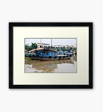Barge Life Framed Print