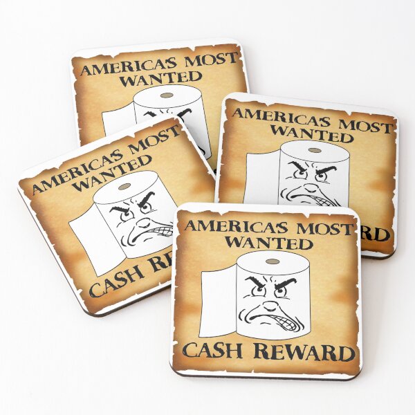 Item preview, AMERICA'S MOST WANTED - TOILET PAPER designed and sold by CalliopeSt.