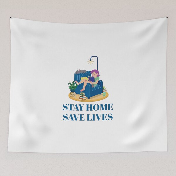 Item preview, Coronavirus: Stay Home, Save Lives designed and sold by ErenStream.