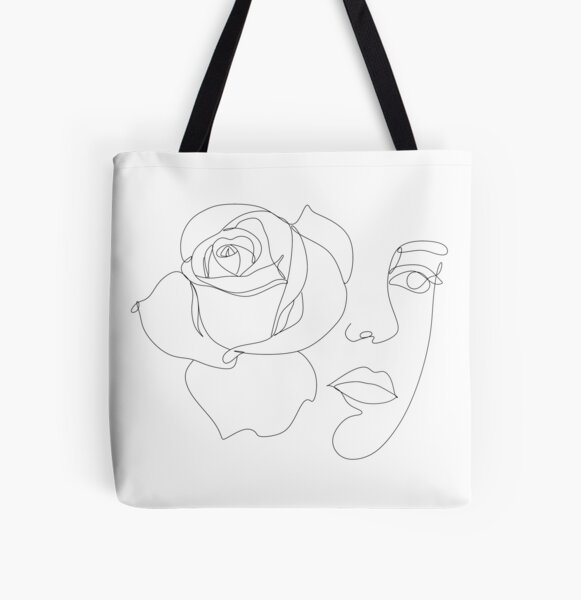 Item preview, Line Art  Woman designed and sold by OneLinePrint.