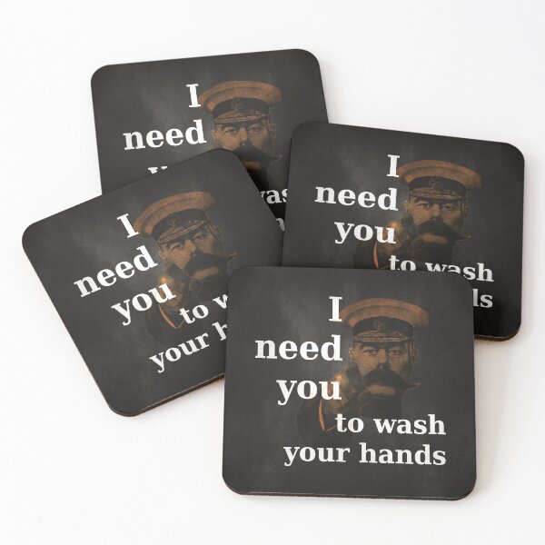 Item preview, Lord Kitchener Needs You to Wash Your Hands designed and sold by SolarCross.