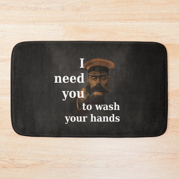 Item preview, Lord Kitchener Needs You to Wash Your Hands designed and sold by SolarCross.