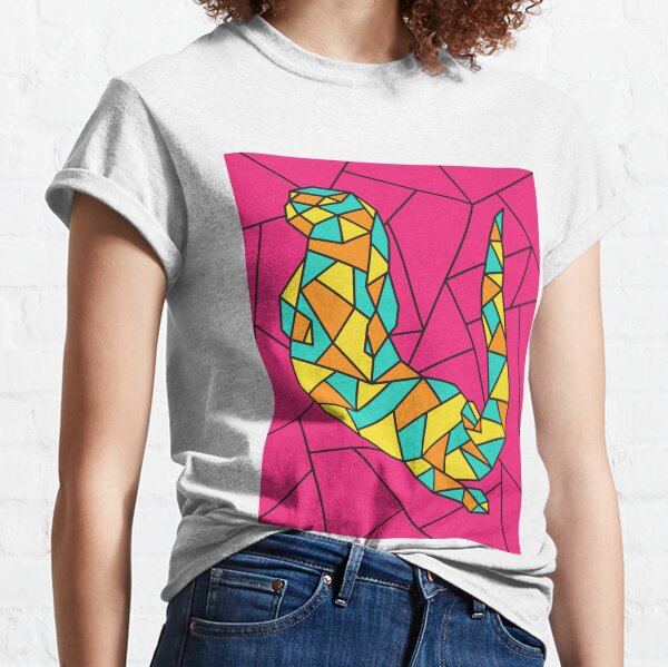 Stained Glass Otter Classic T-Shirt