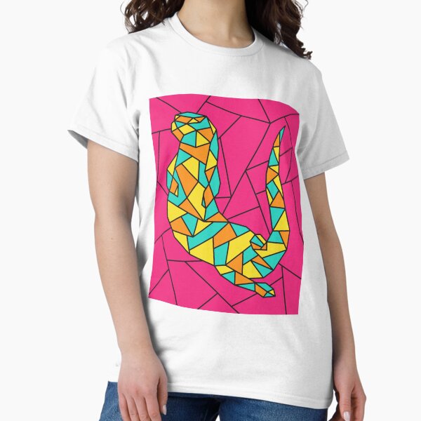 Stained Glass Otter Classic T-Shirt