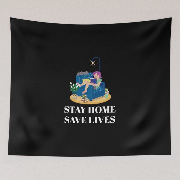 Item preview, Coronavirus: Stay Home, Save Lives designed and sold by ErenStream.