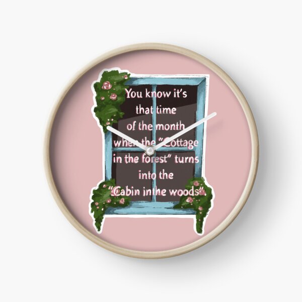 Cottagecore Clocks Redbubble
