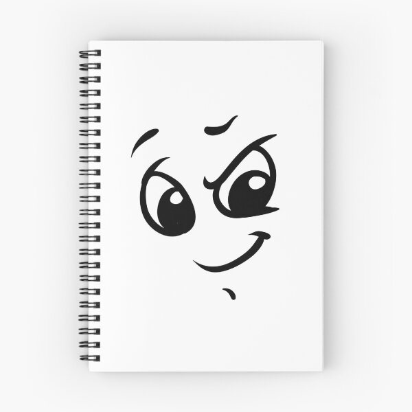 Item preview, A fun black and white cartoon smile designed and sold by headpossum.