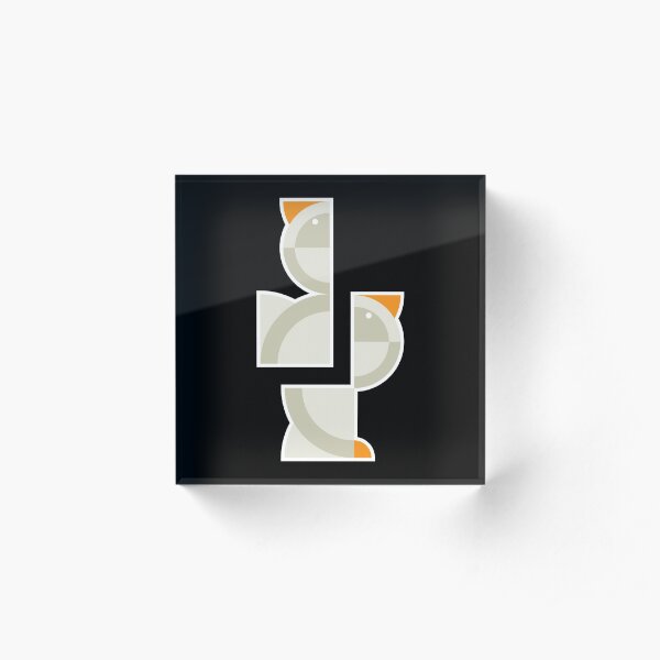 Quadrant Geese Acrylic Block