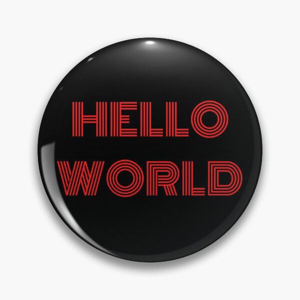 Item preview, Hello world designed and sold by Shirtupme.