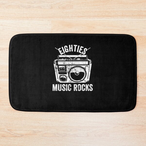 Aperçu de l'œuvre Eighties Music Rocks 80s Boombox Retro créée et vendue par majuga.
