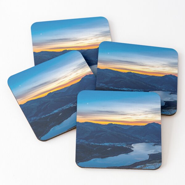 Item preview, Sunset Afterglow - Glencoe and Ballachulish designed and sold by ScotLandscapes.