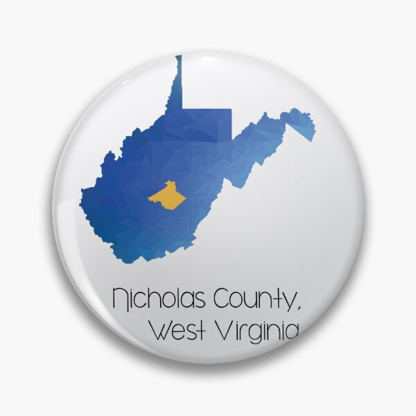Item preview, Low-Poly Nicholas County WV designed and sold by A Lucas Studio.