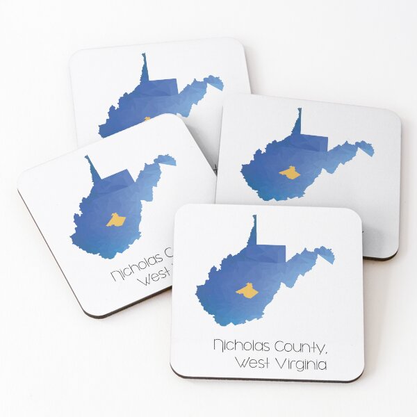 Item preview, Low-Poly Nicholas County WV designed and sold by A Lucas Studio.