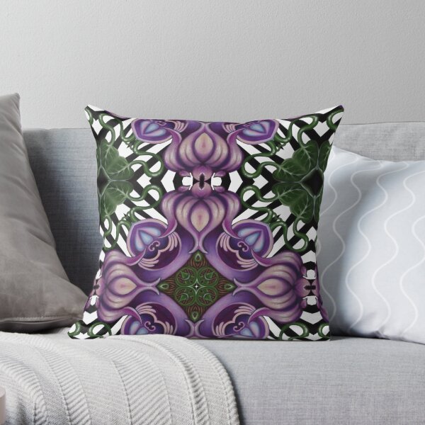 Amarylus Throw Pillow