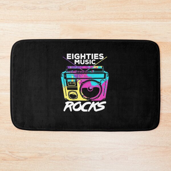 Aperçu de l'œuvre Eighties Music Rocks 80s Boombox Retro créée et vendue par majuga.