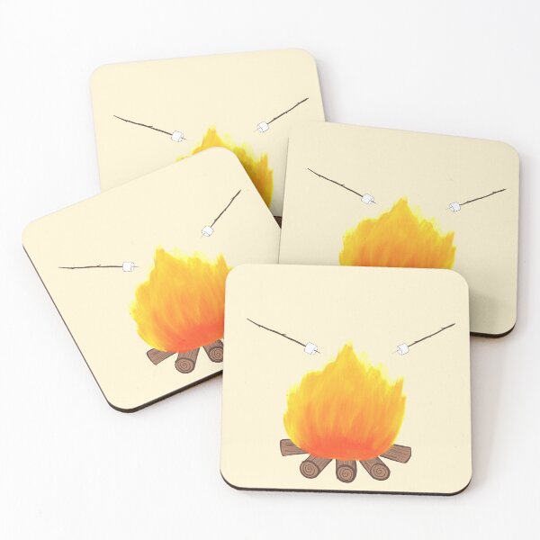 Item preview, Campfire and Roasting Marshmallows designed and sold by niccdefilippis.