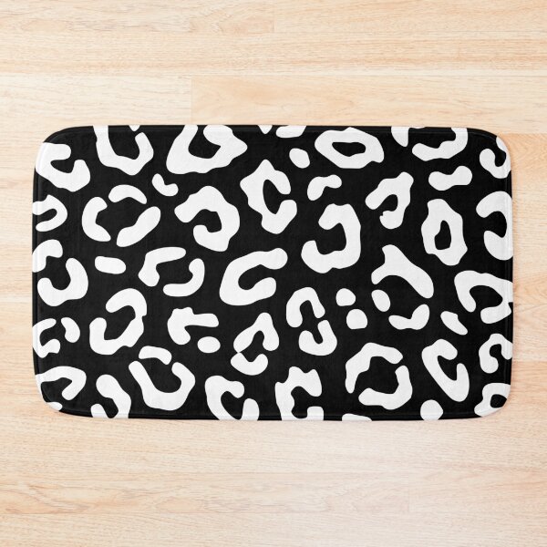 Item preview, White Leopard Spots on Black designed and sold by FouShop.
