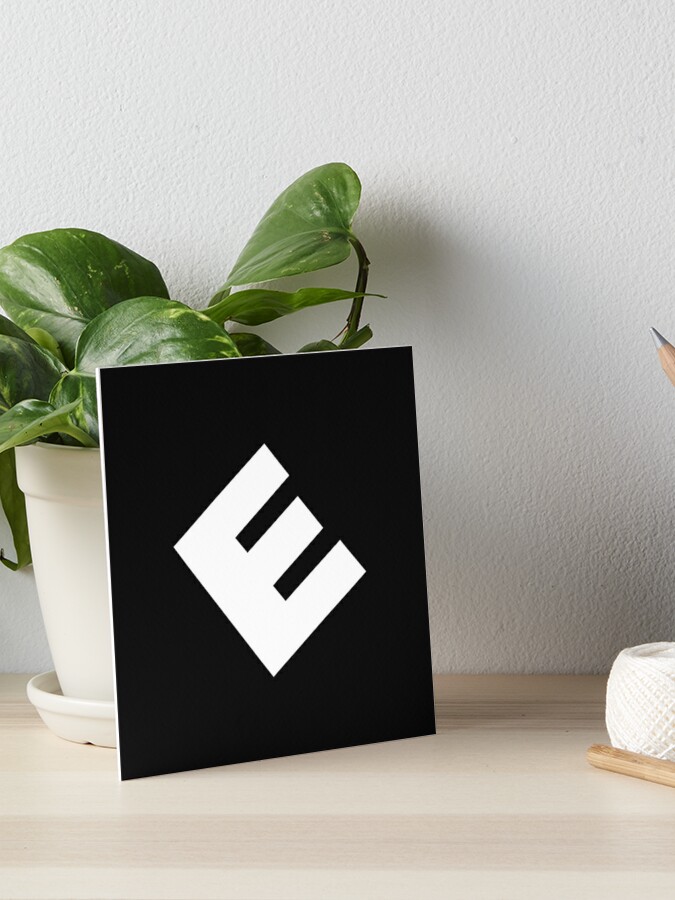 E Corp Mr Robot Art Board Print By Symbolized Redbubble