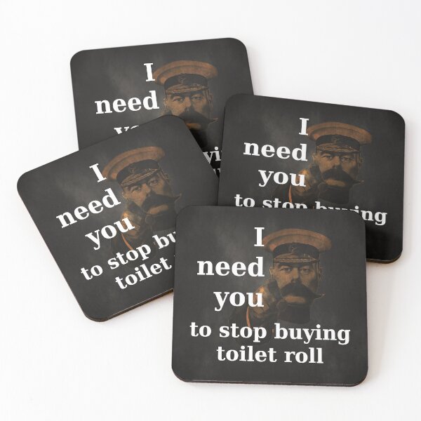 Item preview, Lord Kitchener Needs You to Stop Buying Toilet Roll designed and sold by SolarCross.