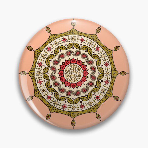 Item preview, Mehndi Fantasy Gold designed and sold by Valerie Bennett.