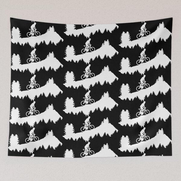 Item preview, Mountain biking, cycling, mountain biking designed and sold by claudiasartwork.