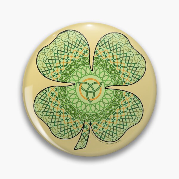 Celtic Shamrock Pin