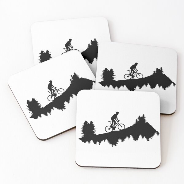 Artikelvorschau, Mountain biking, Radfahren, Mountainbike entworfen und verkauft von claudiasartwork.