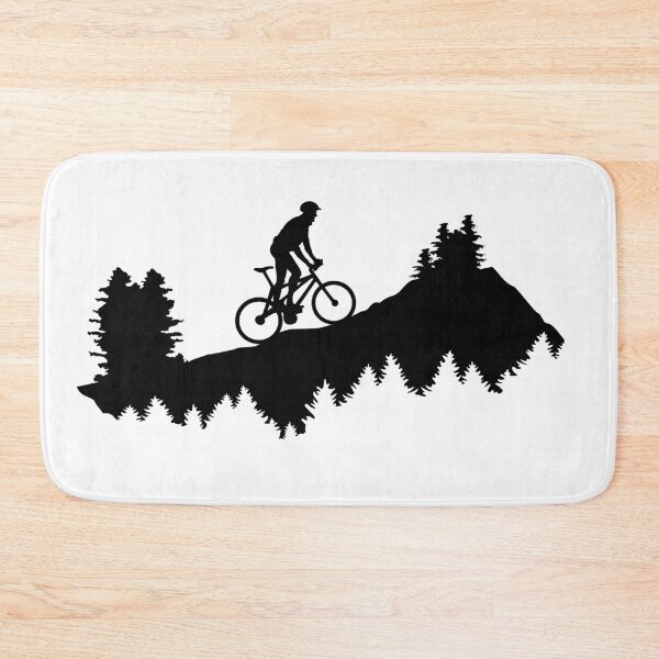 Item preview, Mountain biking, cycling, mountain biking designed and sold by claudiasartwork.