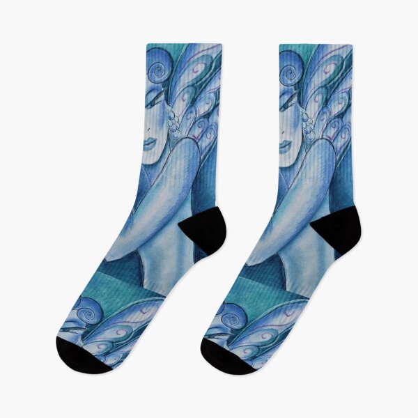 Item preview, Blue guardian angel with a star designed and sold by PG Illustration.
