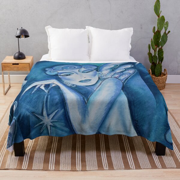 Item preview, Blue guardian angel with a star designed and sold by PG Illustration.