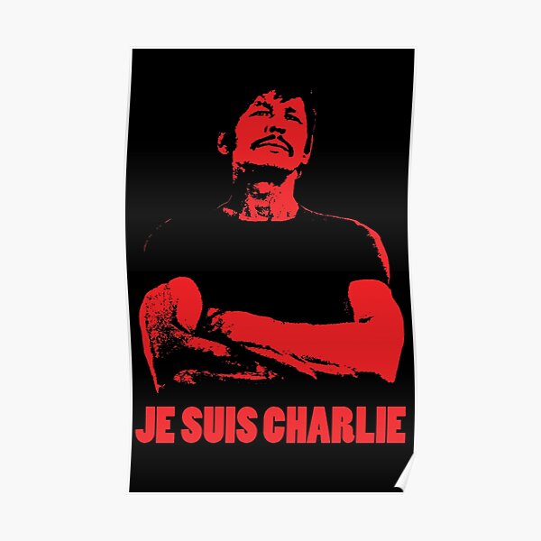 Charles Bronson - Je Suis Charlie Poster