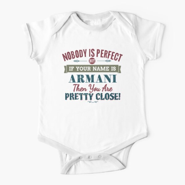 armani clothes for babies