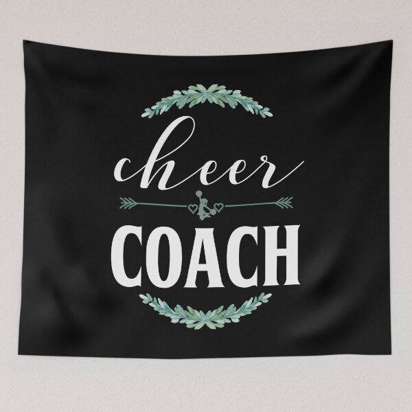 Item preview, Cheerleading Coach print - Pretty Cheer Coach product designed and sold by rdorsey8.