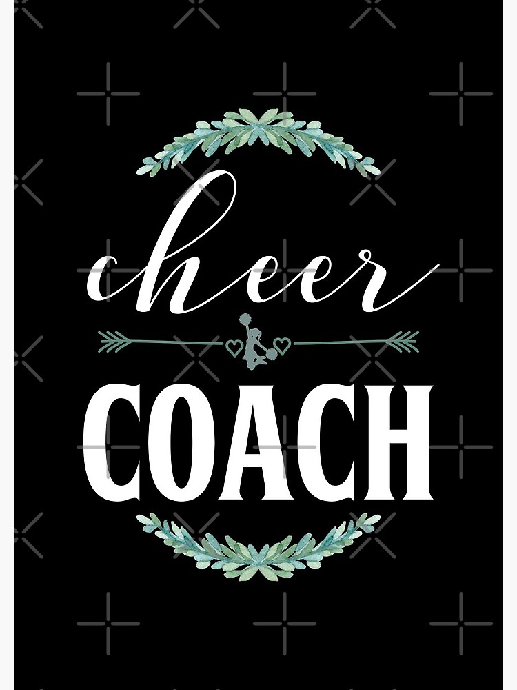 cheerleading-coach-print-pretty-cheer-coach-product-journal-for-sale-by-rdorsey8-redbubble for Free Printable Cheer Coach Binder Printables Cheerleading Coach print - Pretty Cheer Coach product