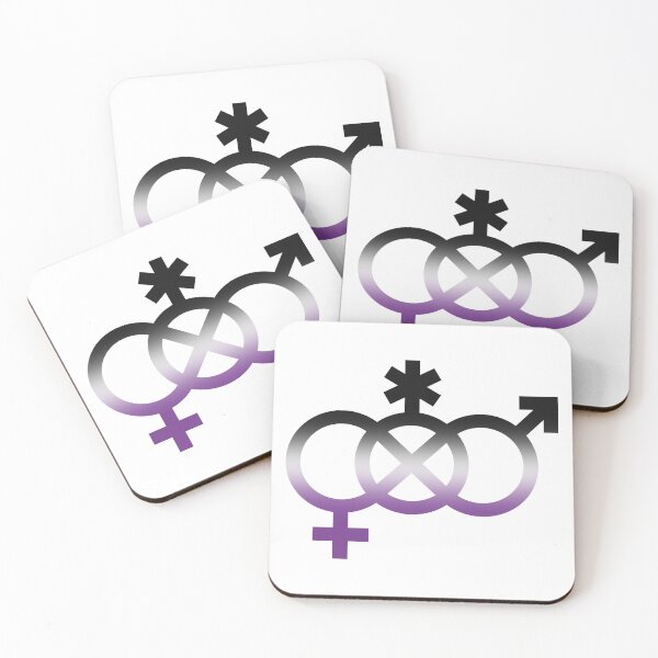 Item preview, alt bi and ace, interlocking symbols with asexual gradient designed and sold by Skyler Orion X.