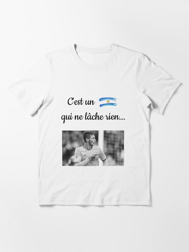legal ¿Cómo papel Camiseta «Es un argentino que nunca se suelta ... Emiliano Sala» de CG999 |  Redbubble