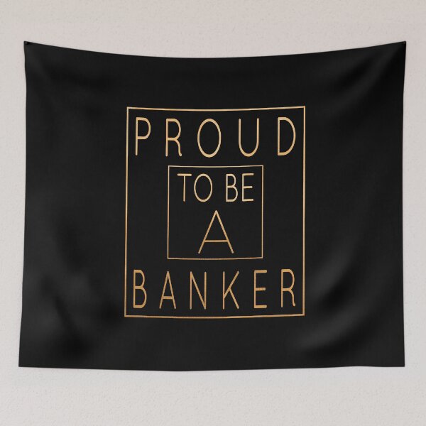 Item preview, Proud To Be A Banker - Funny Banking design designed and sold by Grabitees.