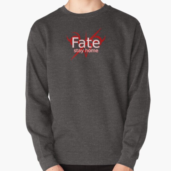 Fate Stay Home, Fate Stay Night Funny, Fate Meme, Anime Fate Stay Night Pullover Sweatshirt